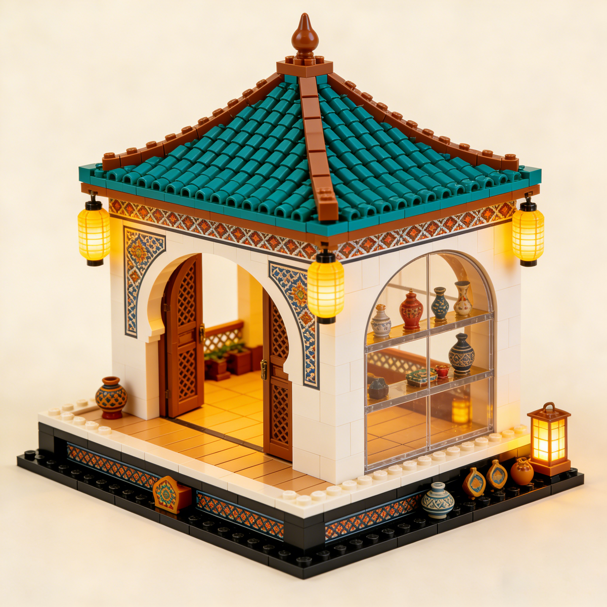 Mosaic Market Pavilion Building Set
